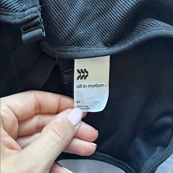 All in Motion Charcoal Sleeveless Jumpsuit - Picture 3 of 3